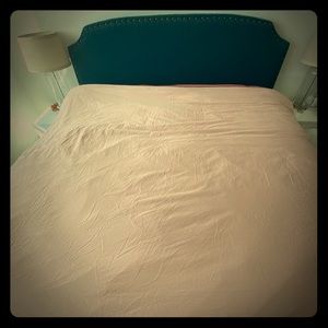 West Elm Reversible Cotton Duvet Cover